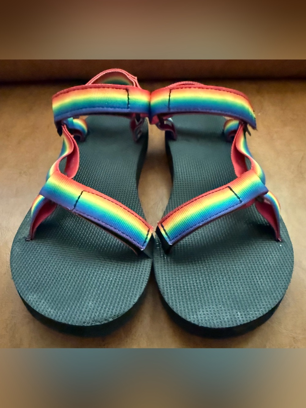 Teva Original Universal Gradiate Rainbow Sandals Women’s Size 10 EU 41 - Picture 3 of 9